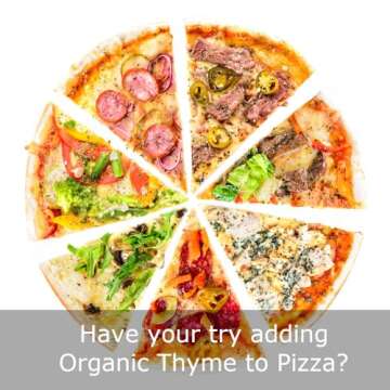 100% Organic Thyme, Natural, Raw Thyme fresh, non GMO-Gluten Free, for Healthy meal and tea, no pres...