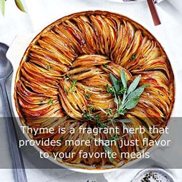 100% Organic Thyme - Fresh Natural Flavor for Cooking and Tea