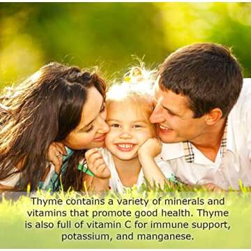 100% Organic Thyme - Fresh Natural Flavor for Cooking and Tea