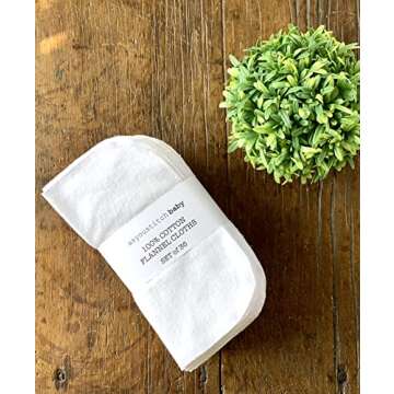 Cloth Baby Wipes. Set of 3 Dozen Wipes. Reusable Cloth Wipes. Baby Shower Gifts Ideas. Eco Friendly. Reusable Cloth Napkin. Reusable Dryer Sheets. White