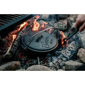 Stansport Cast Iron Cook Set 6 Piece for Outdoor Fun