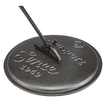 Stansport Cast Iron Cook Set 6 Piece for Outdoor Fun