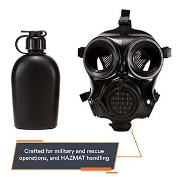 CBRN Full Face Reusable Respirator-Mask (CM-7M Mask WITH Drinking System)