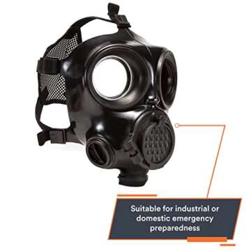 CBRN Full Face Reusable Respirator-Mask (CM-7M Mask WITH Drinking System)