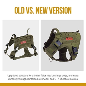 Tactical Dog Harness - No-Pull Vest for Training & Hiking