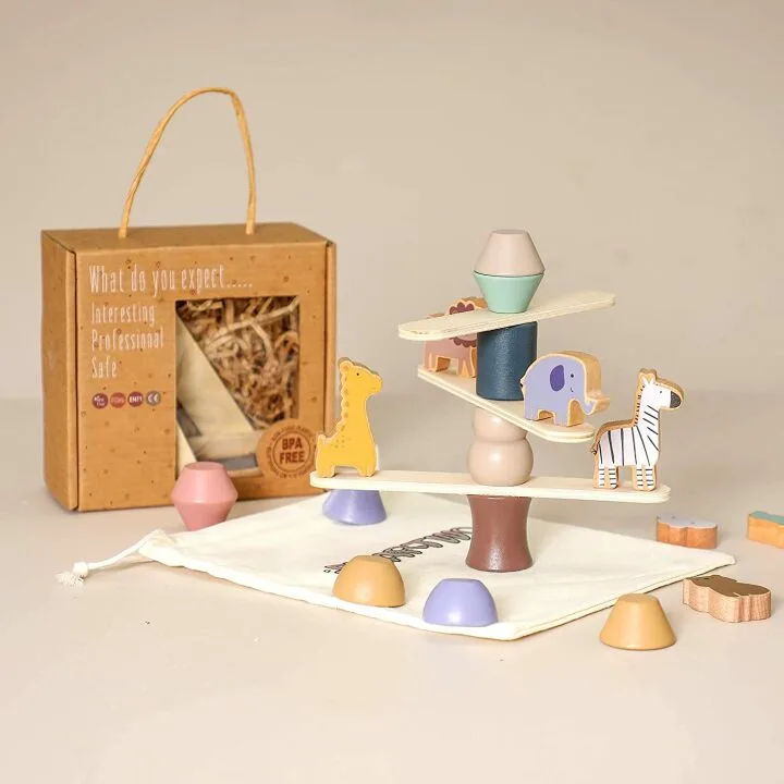 Smartwo Animal Blocks for Kids - Educational Fun