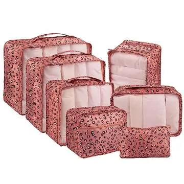 Vercord 7 Set Travel Packing Organizers for Efficient Travel