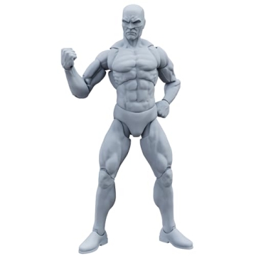 Elevate Your Creativity with Boss Fight Studio H.A.C.K.S. Blanks: Gray Male 1:12 Scale Action Figure