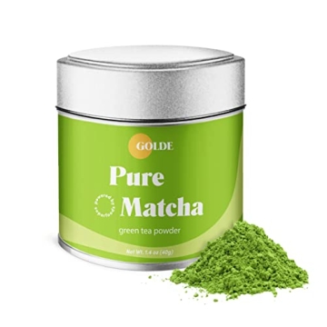 GOLDE Pure Matcha Ceremonial Grade Superfood 40g