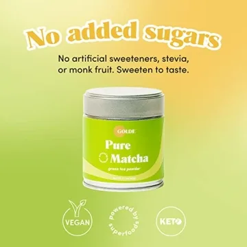 GOLDE Pure Matcha Ceremonial Grade Superfood 40g