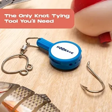 HOOK-EZE Fishing Knot Tool - Easy & Safe Rod Setup