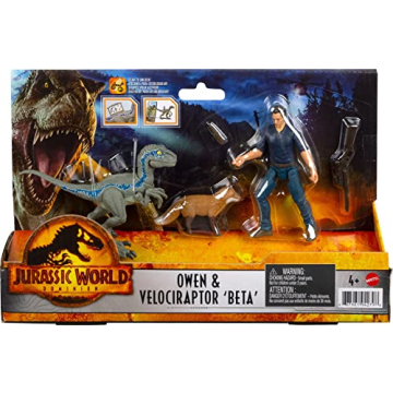 Jurassic World Dominion Owen Beta Action Figure Set Collectible