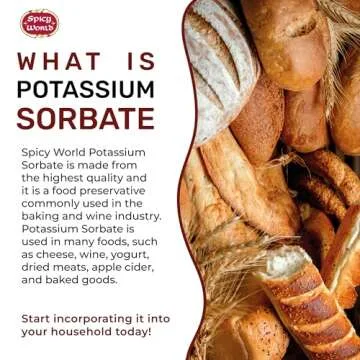 Spicy World Potassium Sorbate 2 Oz Wine Stabilizer and Preservative