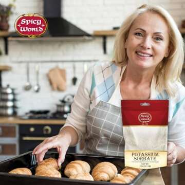 Spicy World Potassium Sorbate 2 Oz Wine Stabilizer and Preservative