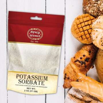 Spicy World Potassium Sorbate 2 Oz Wine Stabilizer and Preservative