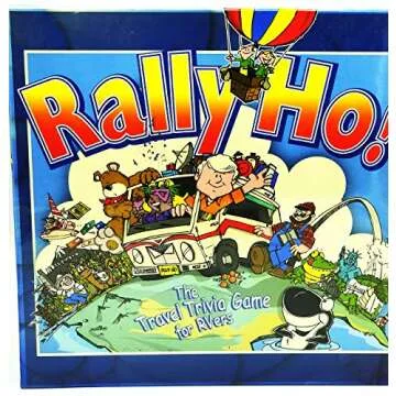 Rally Ho RV Board Game - Exciting Outdoor Adventure