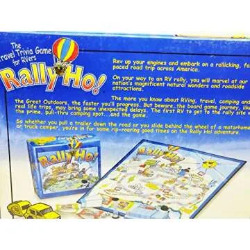 Rally Ho RV Board Game - Exciting Outdoor Adventure