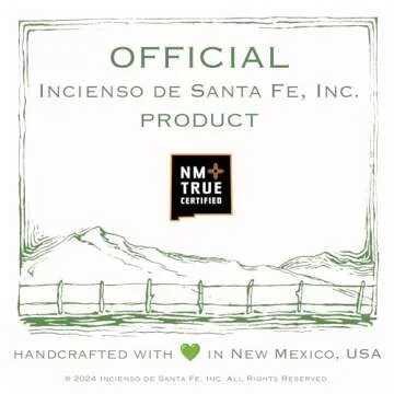 Incienso de Santa Fe Piñon Incense - Natural Wood Bricks