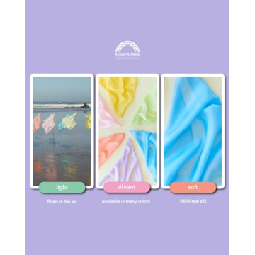 Sarah's Silks Sky Blue Playsilk for Creative Play