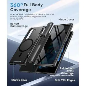 Shop BERFY Magnetic Case for Samsung Galaxy Z Fold 7