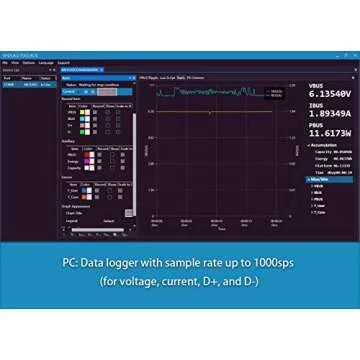 AVHzY USB Power Meter USB 3.1 Type-c Tester Digital Multimeter Current Tester Voltage Detector DC 26V 6A PD 2.0/3.0 QC 2.0/3.0/4.0 pps Trigge