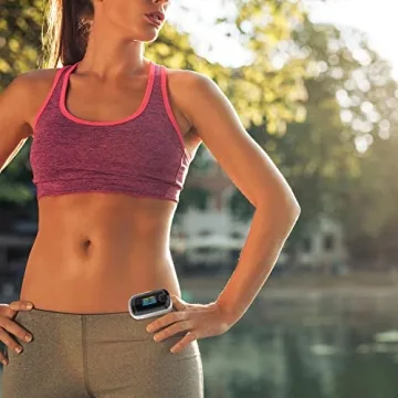 Mibest Accurate OLED Finger Pulse Oximeter 4-Mode Display