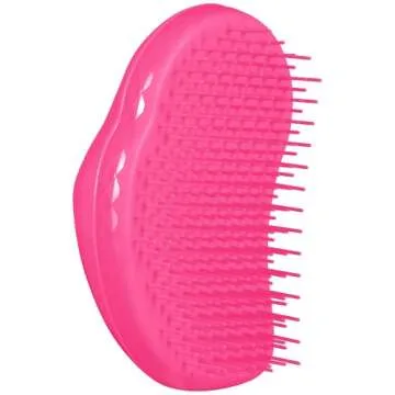 Tangle Teezer The Original Mini Detangling Brush, Dry and Wet Hair Brush Detangler for Traveling and Small Hands, Bubblegum Pink