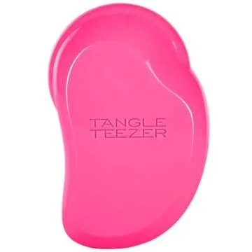 Tangle Teezer The Original Mini Detangling Brush, Dry and Wet Hair Brush Detangler for Traveling and Small Hands, Bubblegum Pink