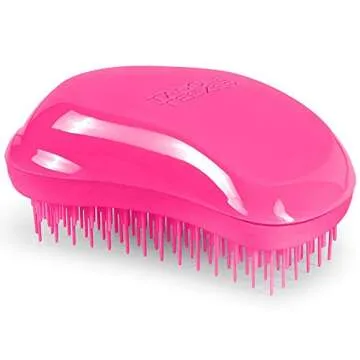 Tangle Teezer The Original Mini Detangling Brush, Dry and Wet Hair Brush Detangler for Traveling and Small Hands, Bubblegum Pink