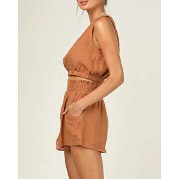 Stylish 2 Piece Summer Set for Women with Pockets