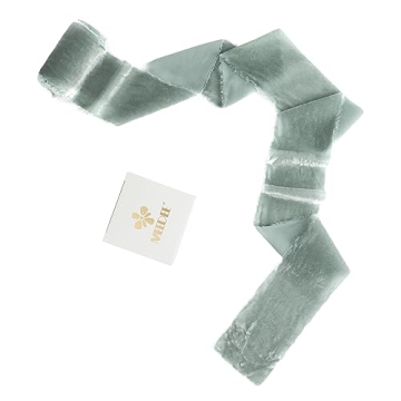 Luxury Handmade Silk Velvet Ribbon for Weddings & Crafts