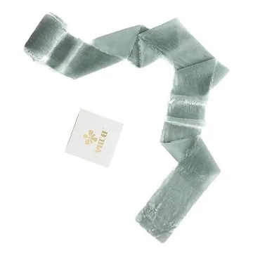 Luxury Handmade Silk Velvet Ribbon for Weddings & Crafts