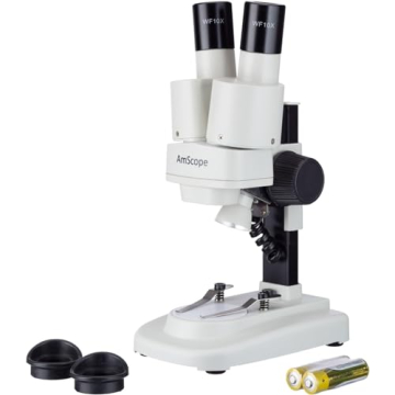 AmScope Kids Stereo Microscope - 10X-20X with LED Light