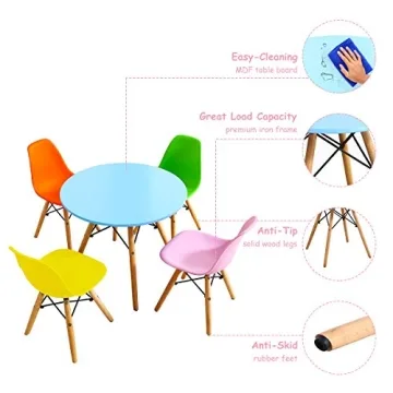 Stylish Kids Table and Chair Set for Creative Play