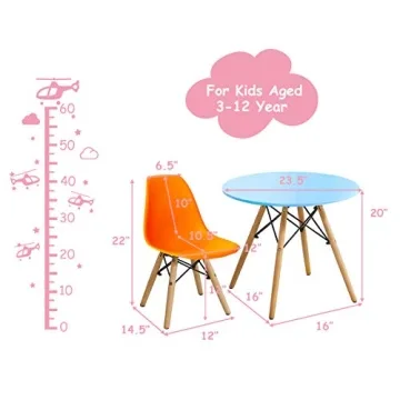 Stylish Kids Table and Chair Set for Creative Play