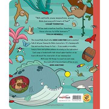 Seek and Find: Old Testament Bible Stories: With over 450 things to find and count! (Fun interactive...