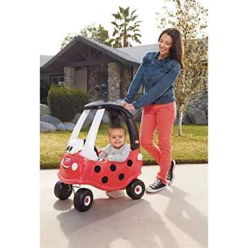 Little Tikes Cozy Coupe Ladybug Ride-On Car - Fun for Toddlers