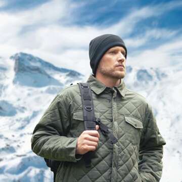 Rothco Deluxe Fine Knit Watch Cap – Warm Beanie Hat for Winter Activities and Outdoor Adventures (...