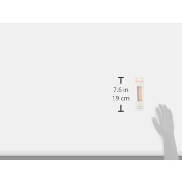 Talking Tables Pack of 16 - Size 10cm Pastel Birthday Candles Make Your Cake Extra Special This Year.