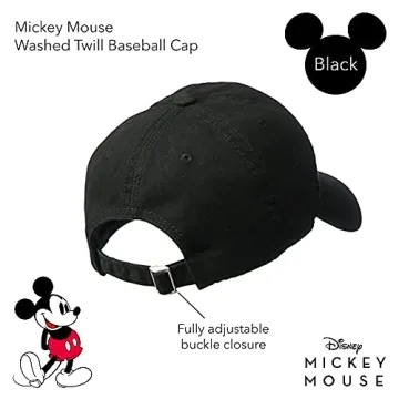 Shop Stylish Disney Mickey Mouse Baseball Hat - Adjustable Cap