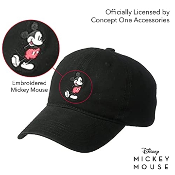 Shop Stylish Disney Mickey Mouse Baseball Hat - Adjustable Cap