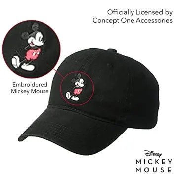 Shop Stylish Disney Mickey Mouse Baseball Hat - Adjustable Cap