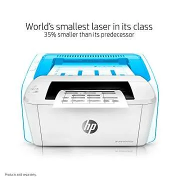 Compact HP LaserJet Pro M15w Printer for Wireless Printing