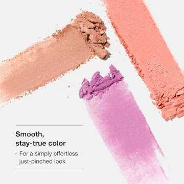 Clinique Cheek Pop Blush | Long Lasting, Buildable + Vibrant, Yet Natural-Looking Color, Nude Pop, 0.12 Ounce