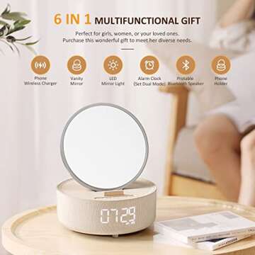 COLSUR 6-in-1 Wireless Charger Gift for Women