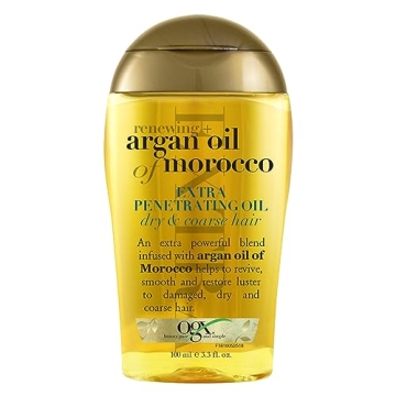 OGX Argan Oil Hair Treatment for Dry, Damaged Hair 3.3 fl oz