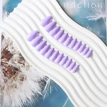 KXAMELIE Light Purple Almond Shaped Press on Nails