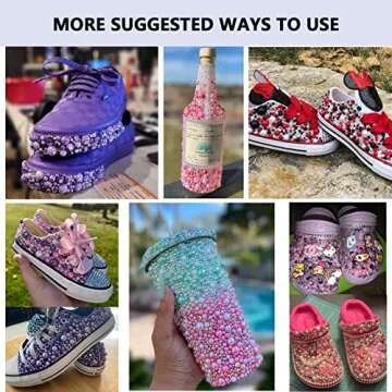 Briskbloom Flatback Pearls and Rhinestones 60g Craft Set