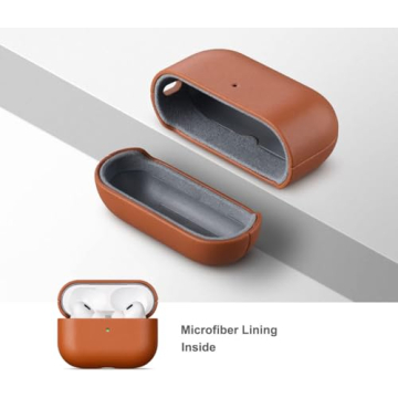 Lopie Leather Case for AirPods Pro 3 - Elegant & Protective