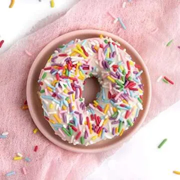 Sweets Indeed Natural Rainbow Edible Sprinkle Mix for Baking